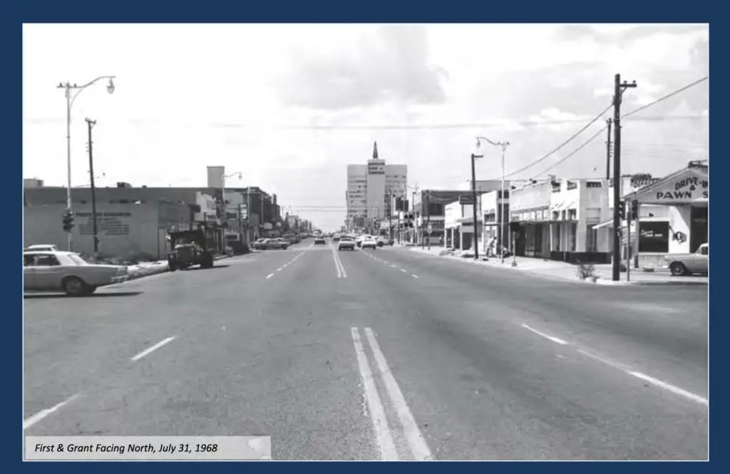 Grant Street in Odessa 1968